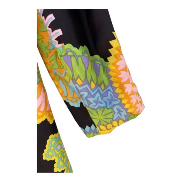 Arkin Imports British Crown Colony Hong Kong Silk Topper Coat Size 10 VTG - Picture 9 of 13